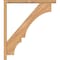 Ekena Millwork Balboa Block Smooth Bracket w/ Offset Brace, Western Red Cedar, 3 1/2"W x 28"D x 32"H BKT0402X28X32BOA05SWR - alternate 4